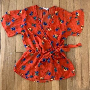 Floral blouse